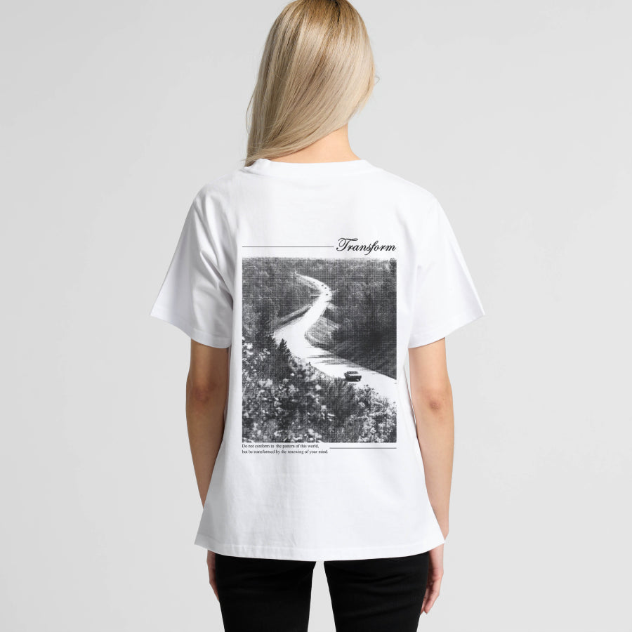 Jesus Transforms Women's Boxy Tee