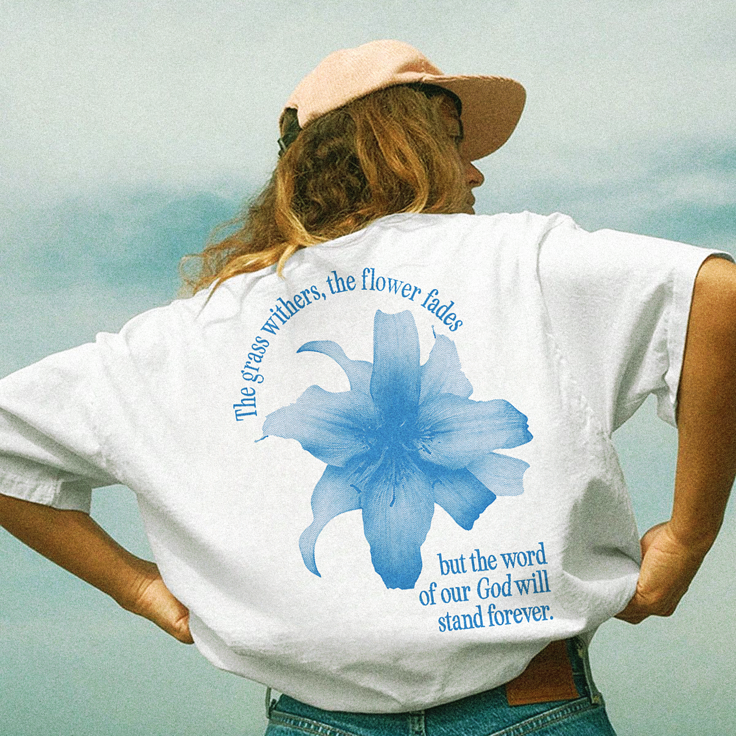 Isaiah 40:8 Lily Graphic Tee