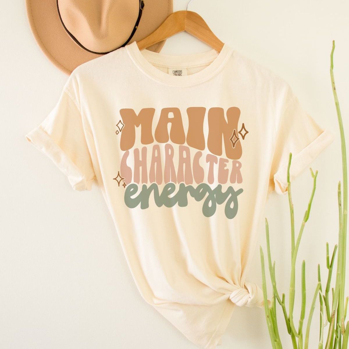 Main Character Womens Tee Casual