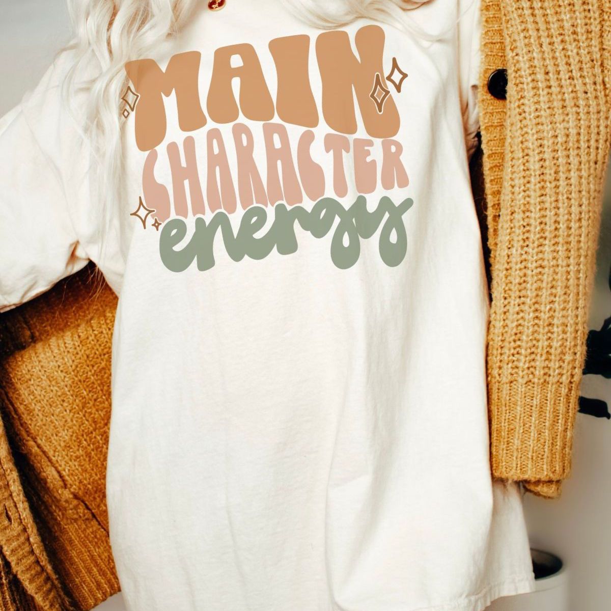 Main Character Womens Tee Casual