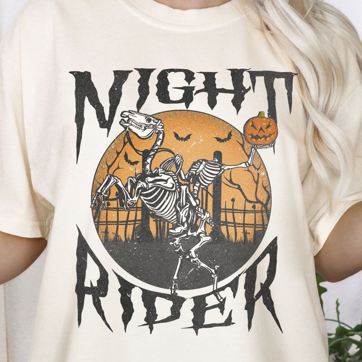 Night Rider Women's T-Shirt Halloween