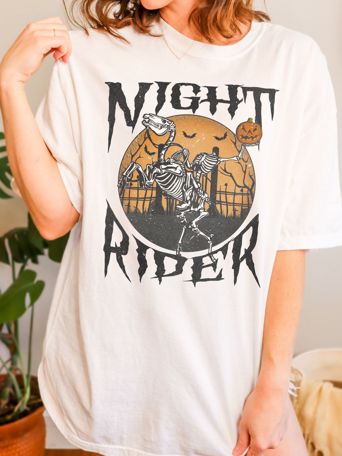 Night Rider Women's T-Shirt Halloween