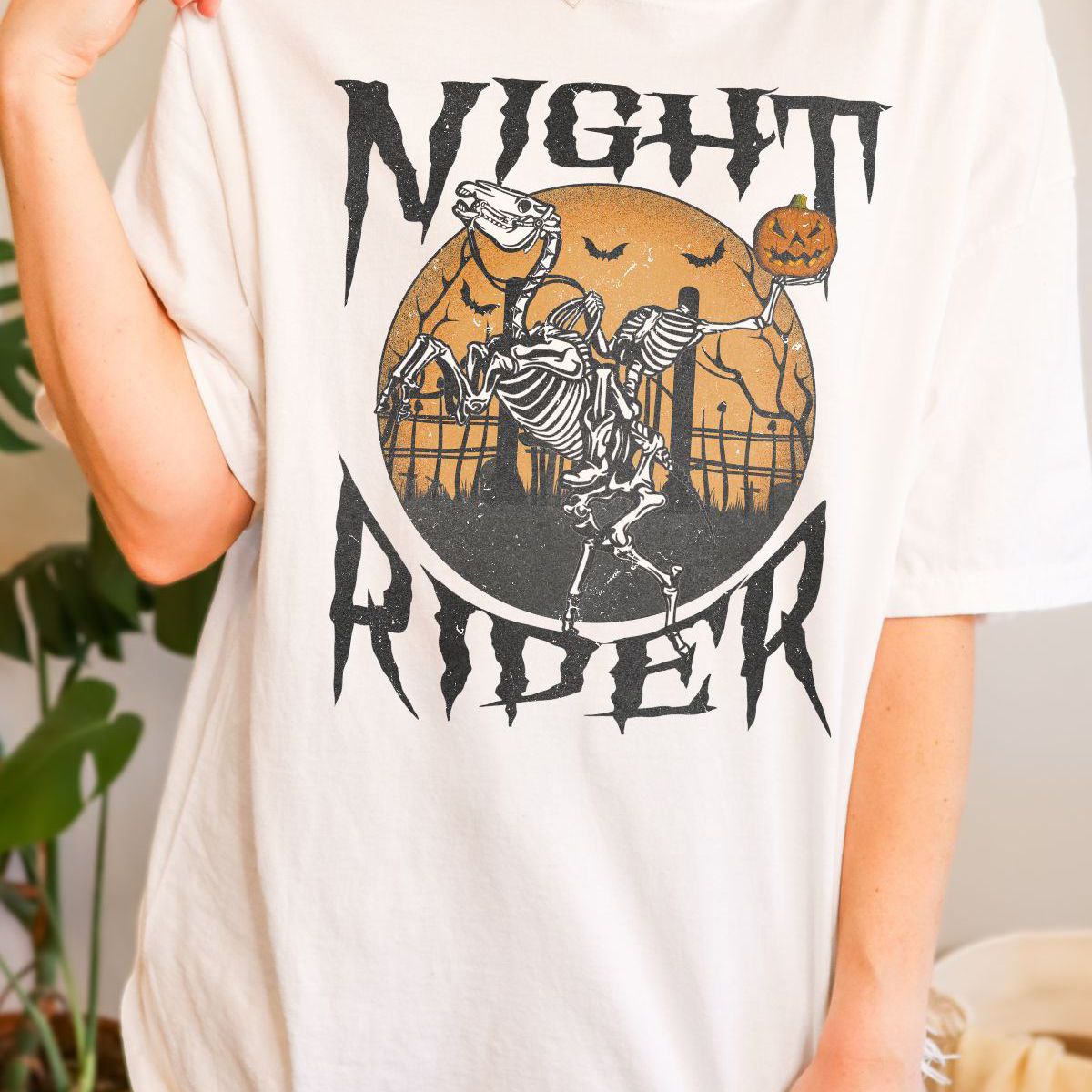 Night Rider Women's T-Shirt Halloween