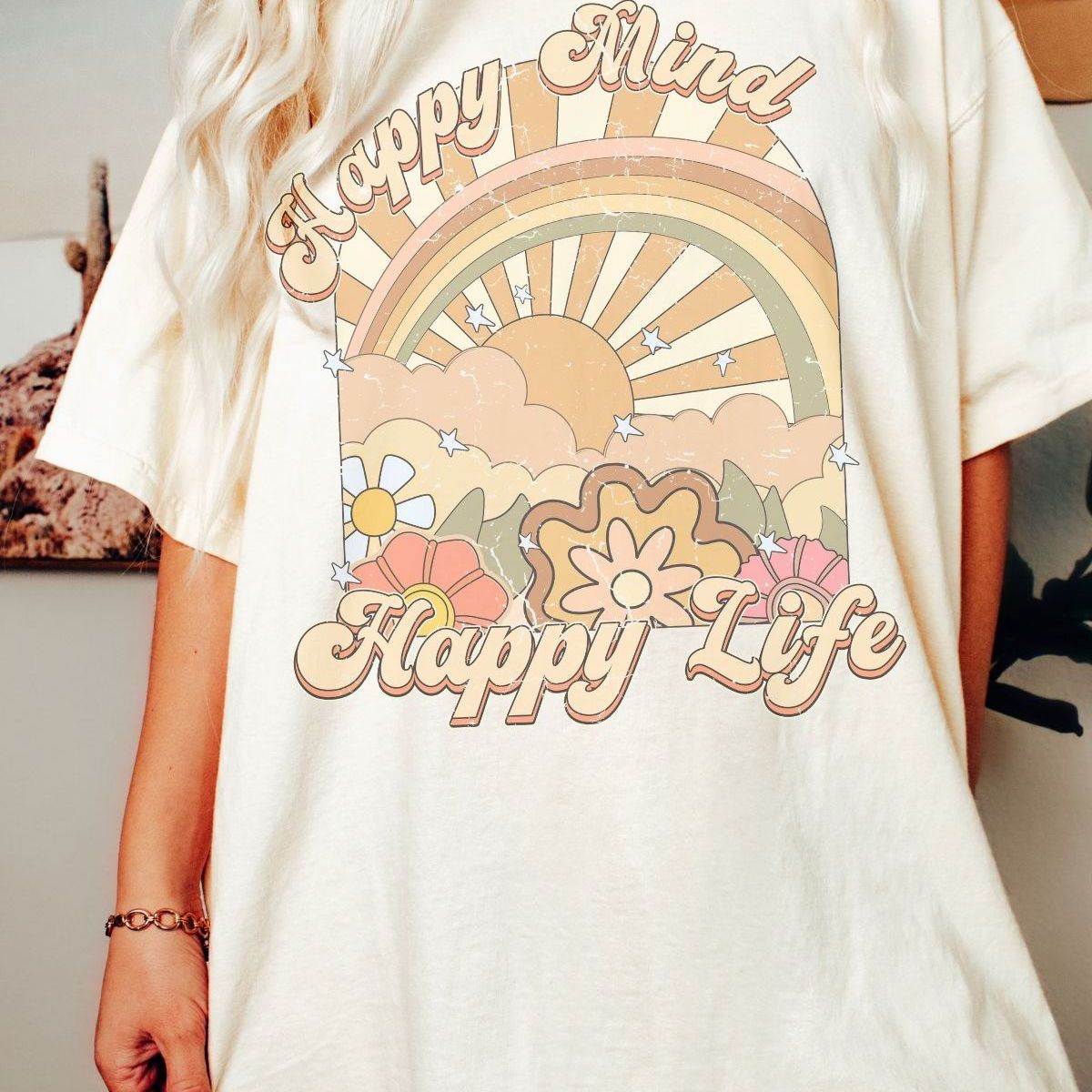 Happy Mind Women'S T-Shirt Spring