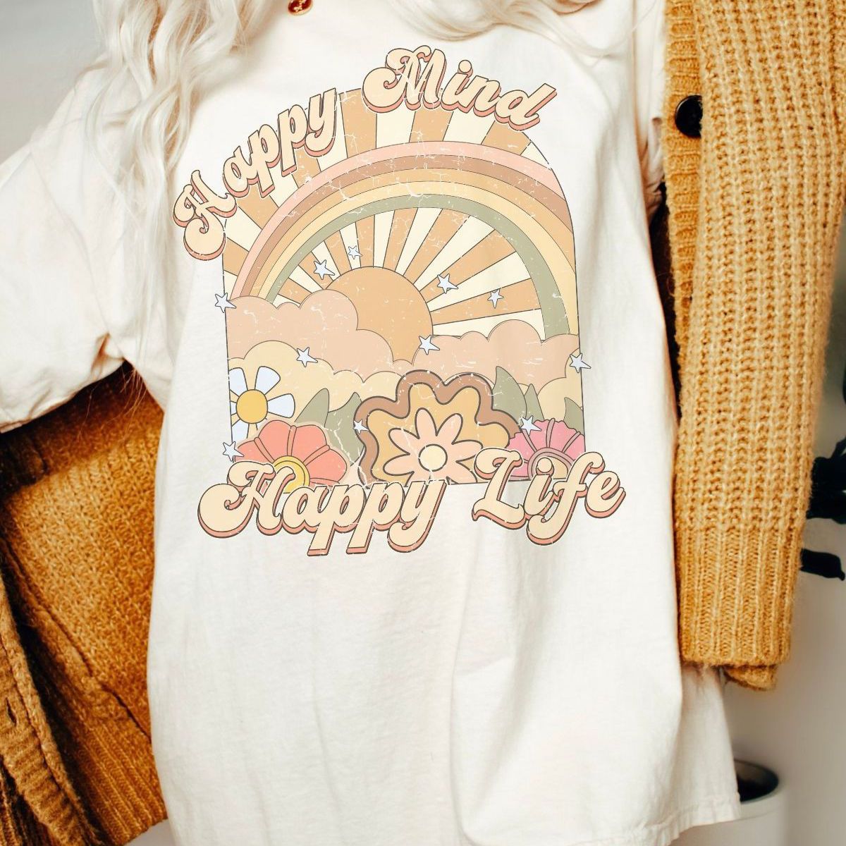 Happy Mind Women'S T-Shirt Spring