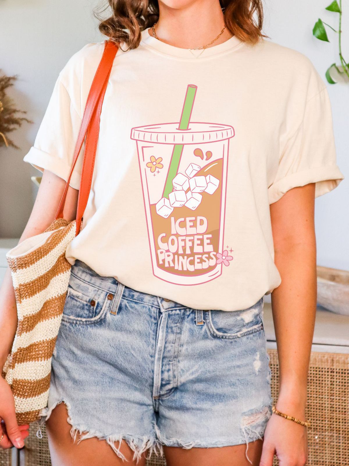 Iced Coffee Princess Women's T-shirt Summer