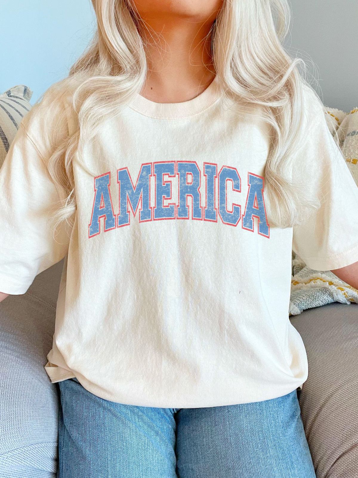 America Women's T-Shirt Independence Day