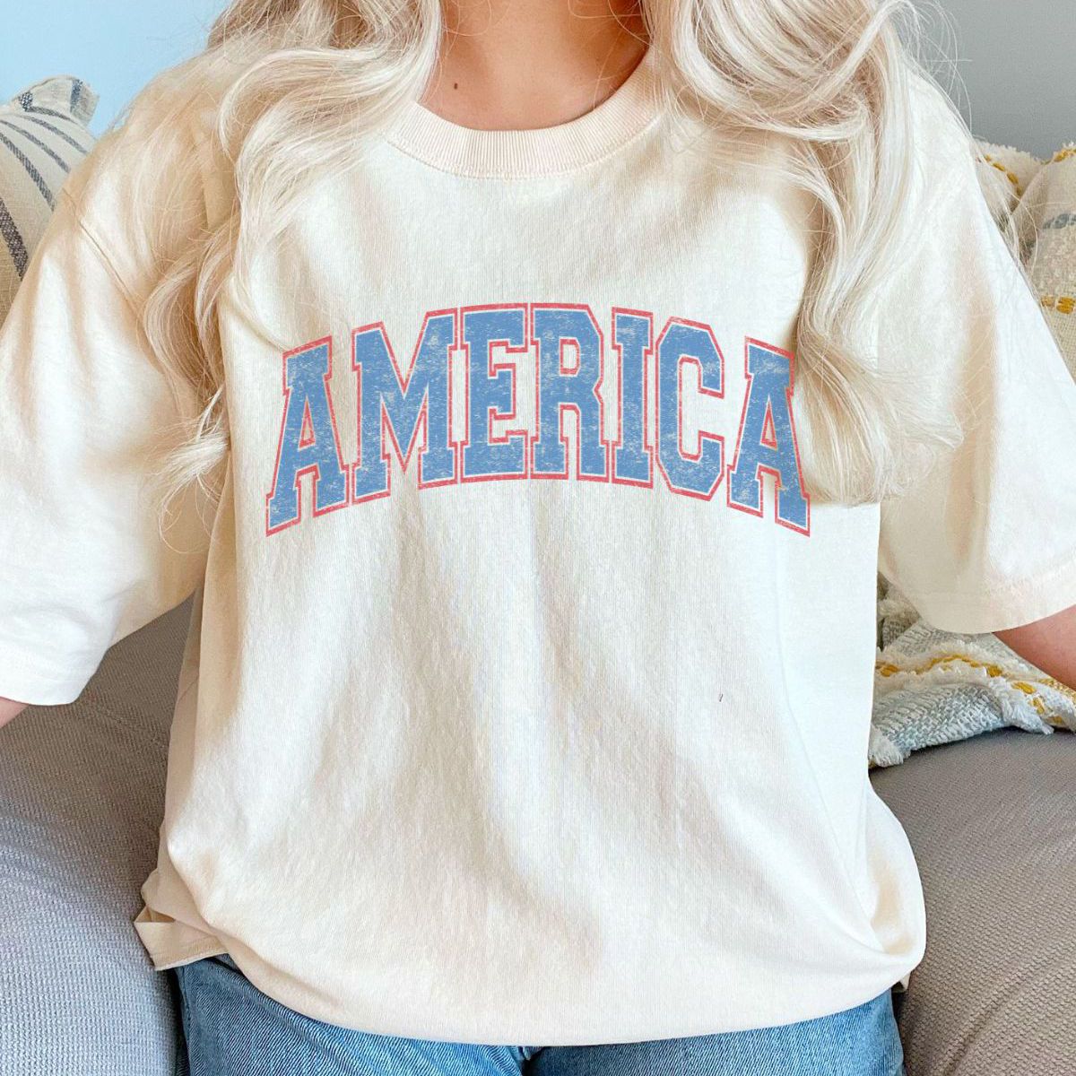 America Women's T-Shirt Independence Day