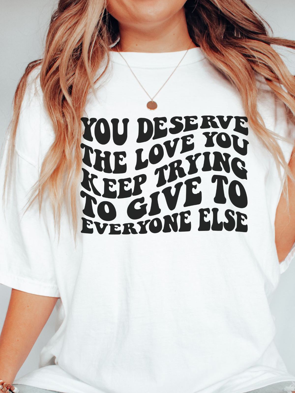 Love Quote Women's T-Shirt Casual