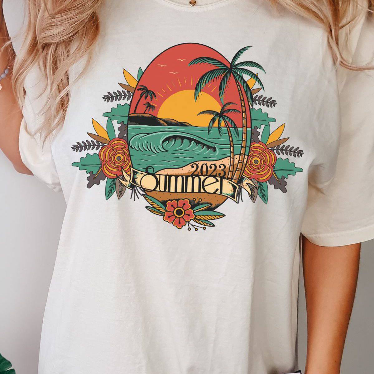 Summer Beach Women's T-Shirt