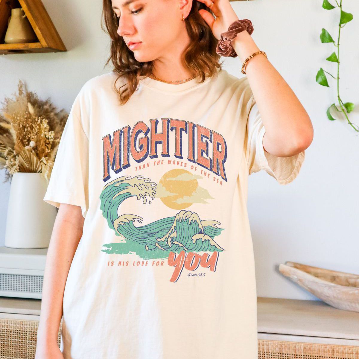 Mightier Womens Tee Casual