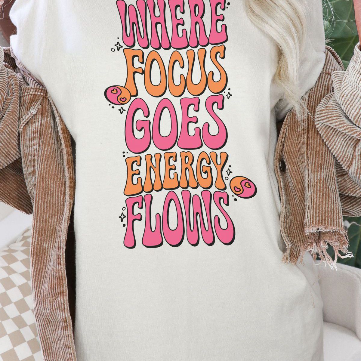 Energy Flows Graphic Tee