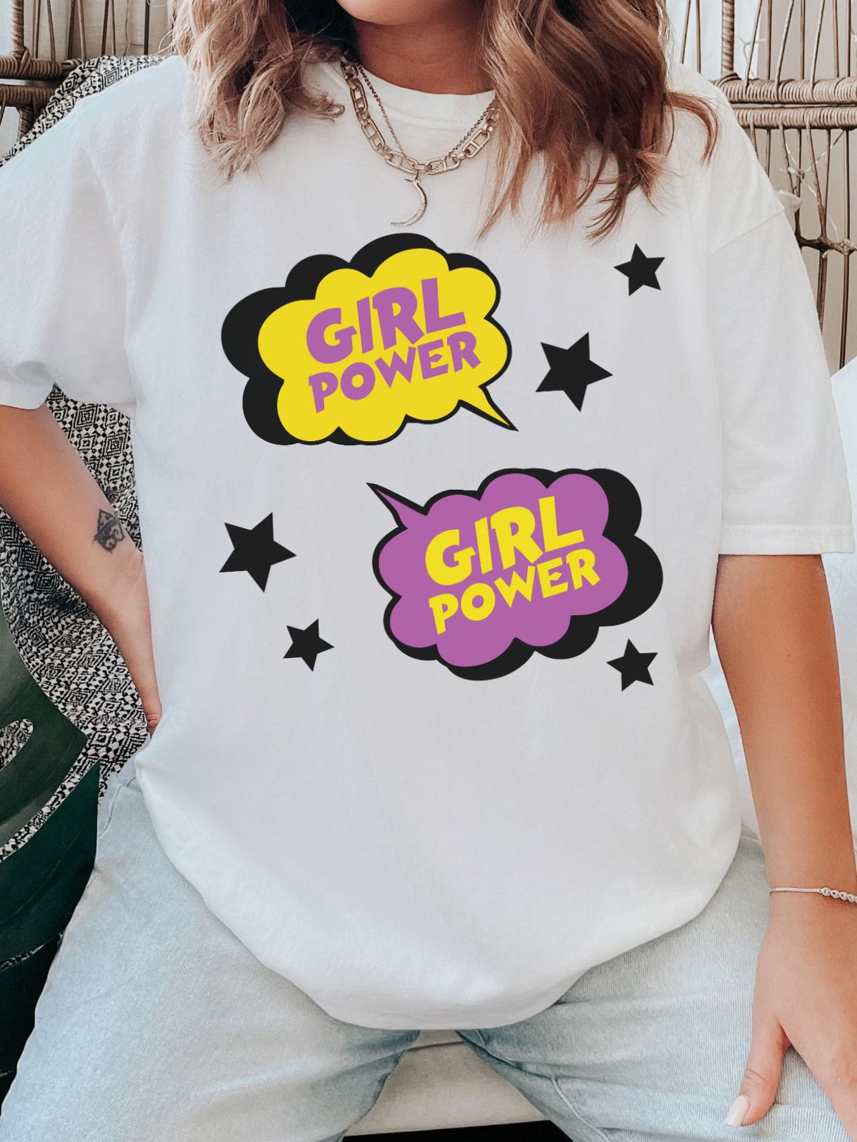 Girl Power Women's Tee Casual
