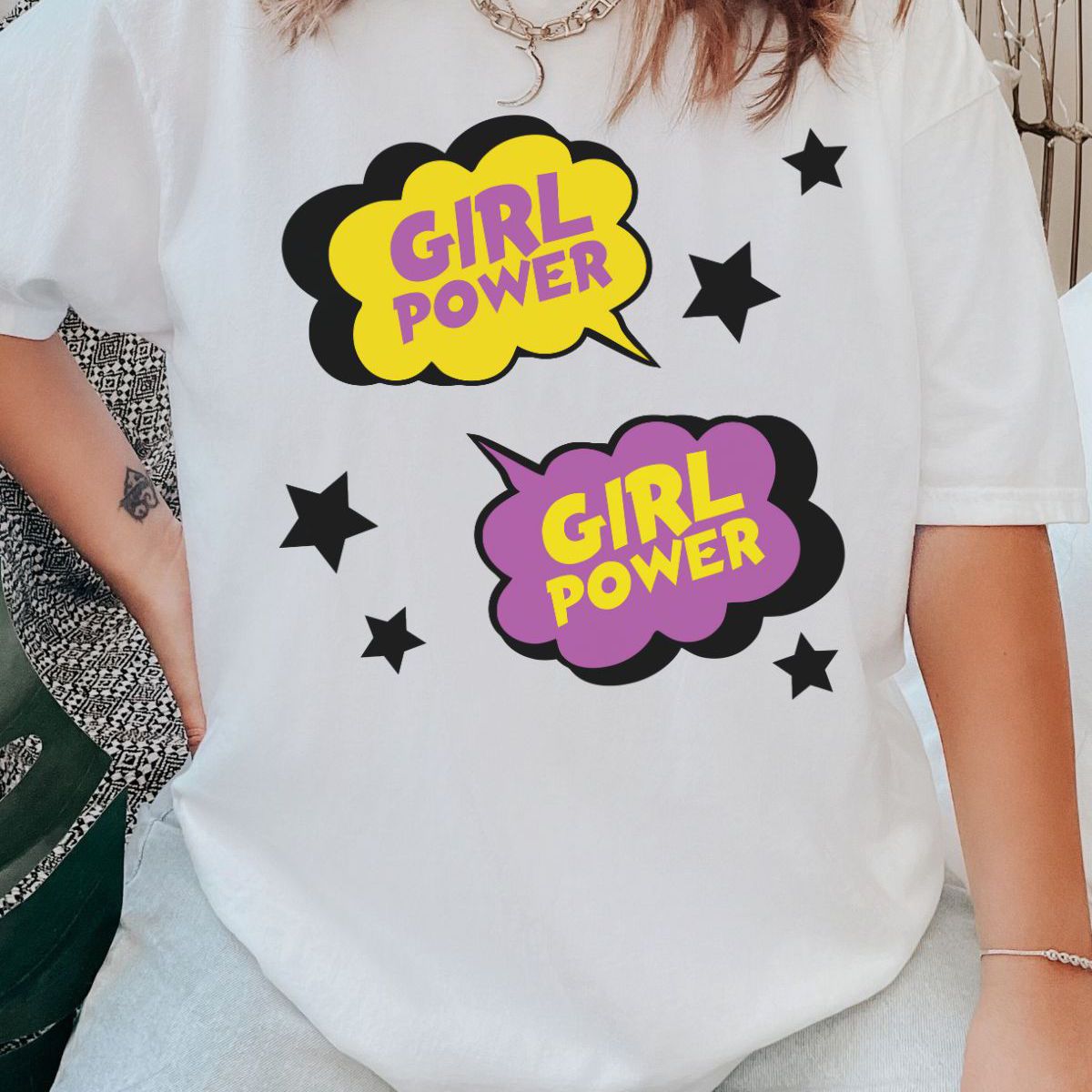 Girl Power Women's Tee Casual