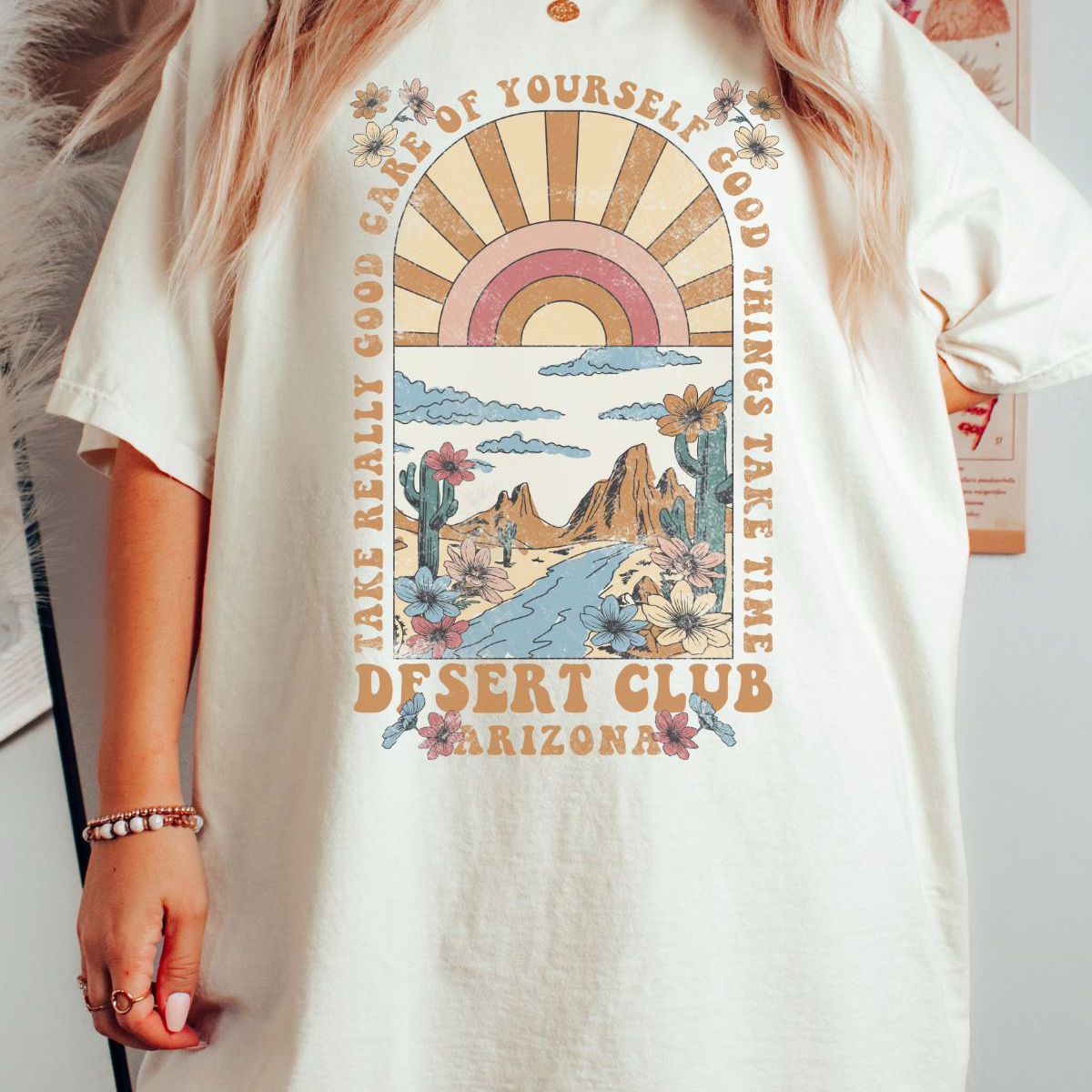 Desert Club Unisex T-shirt Summer