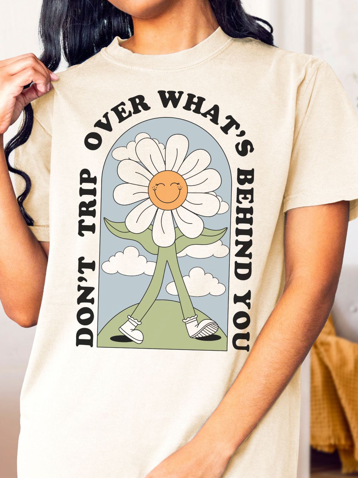 Floral Women's T-Shirt Inspirational Casual