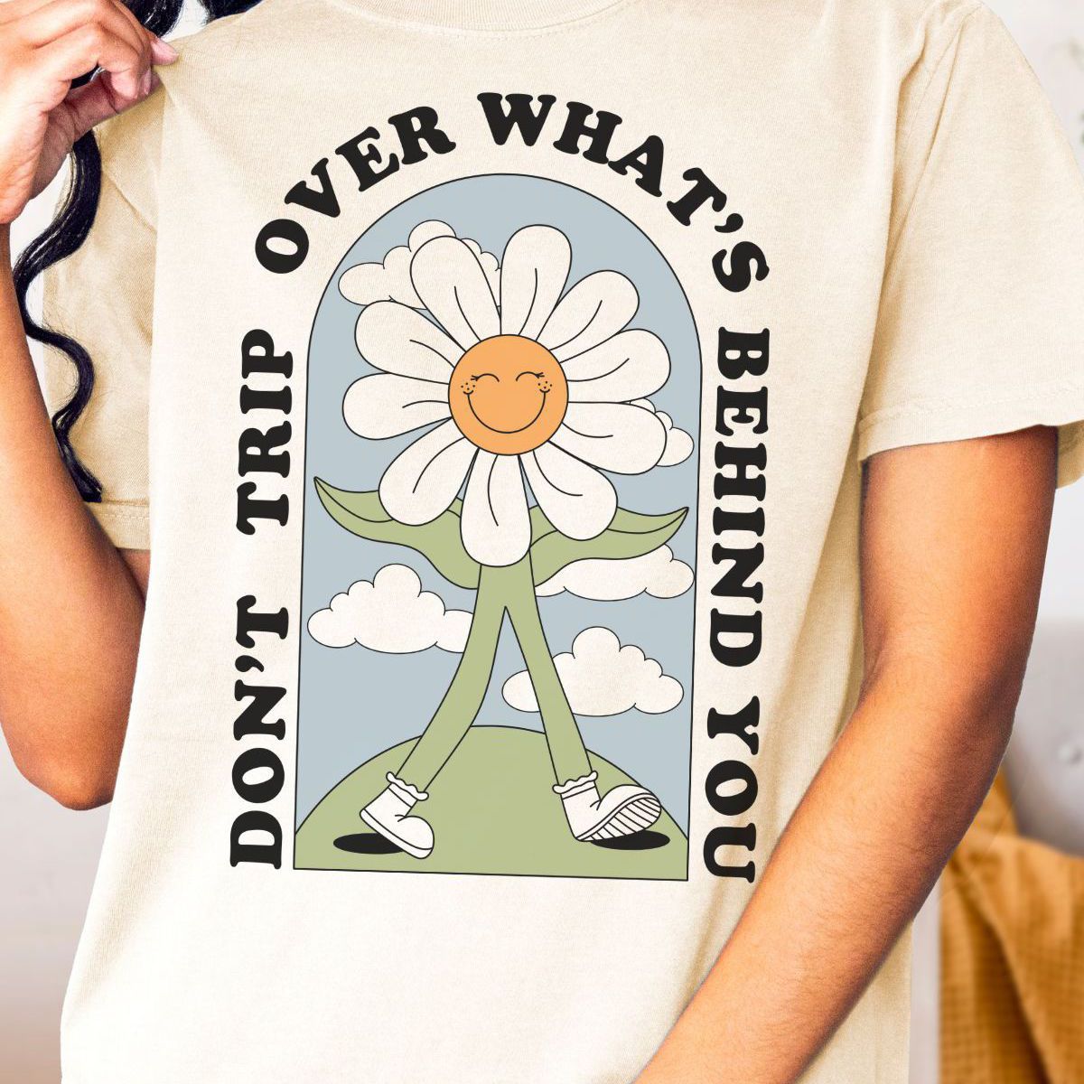 Floral Women's T-Shirt Inspirational Casual