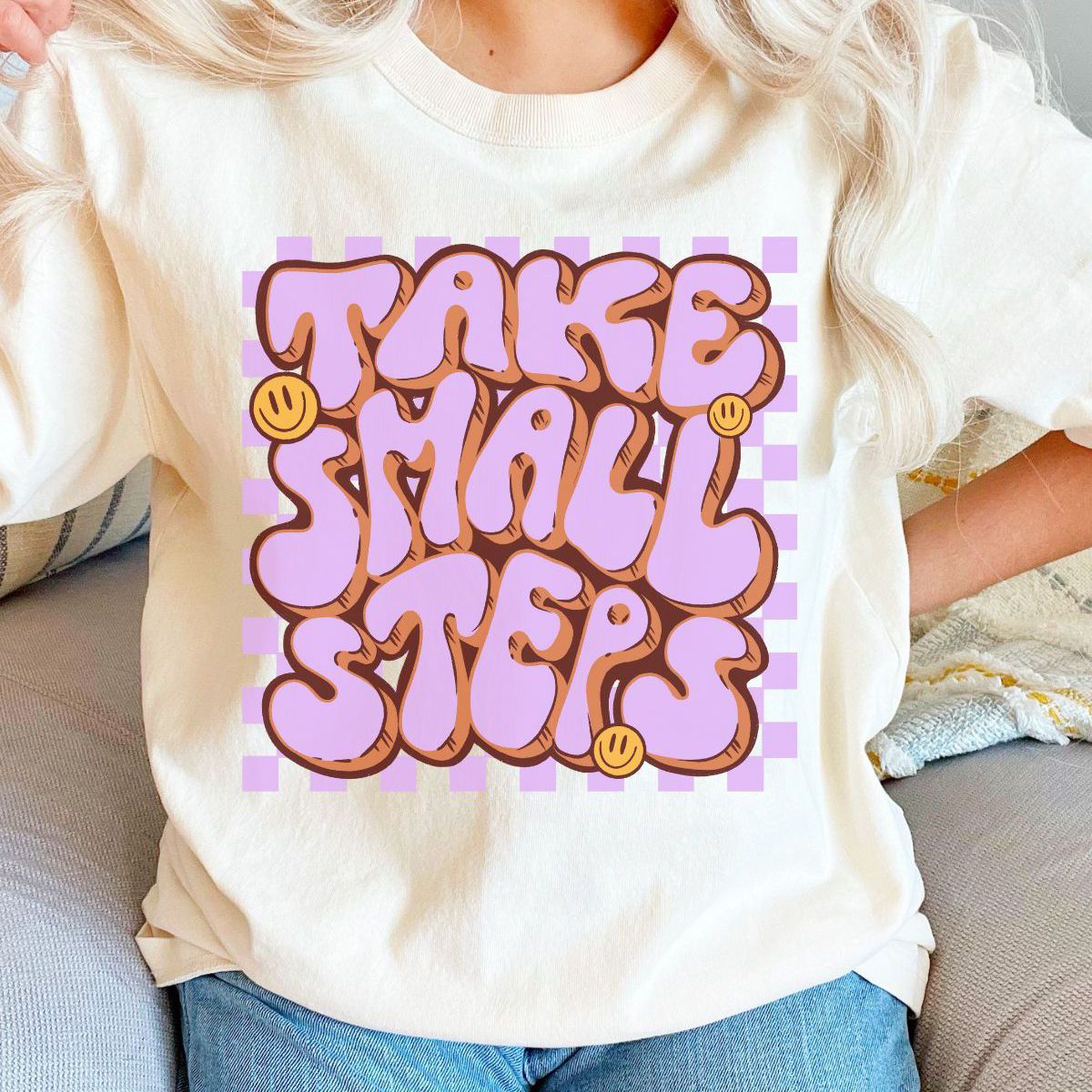 Take Small Steps Womens Tee