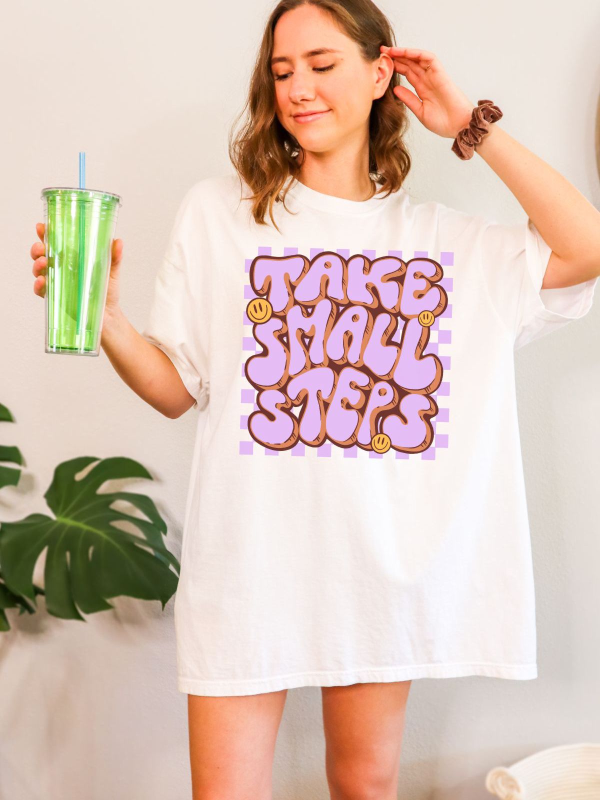 Take Small Steps Womens Tee