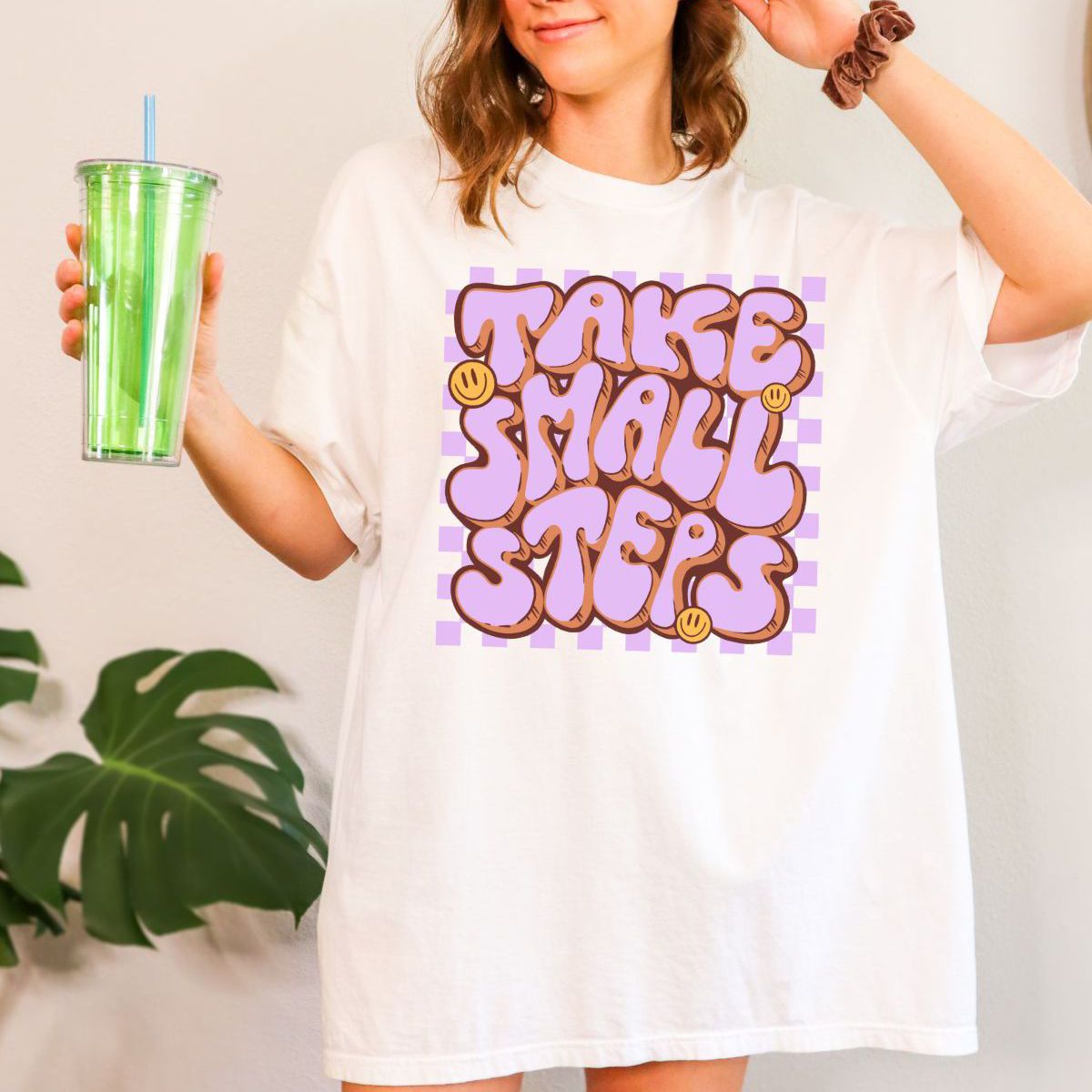 Take Small Steps Womens Tee