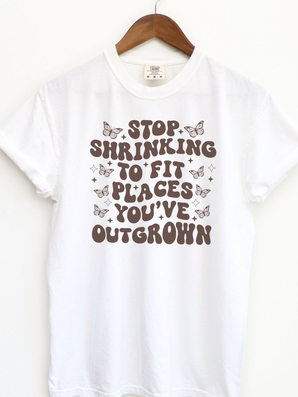 Stop Shrinking Women's T-Shirt Casual
