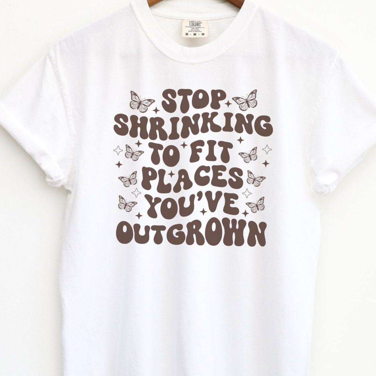 Stop Shrinking Women's T-Shirt Casual