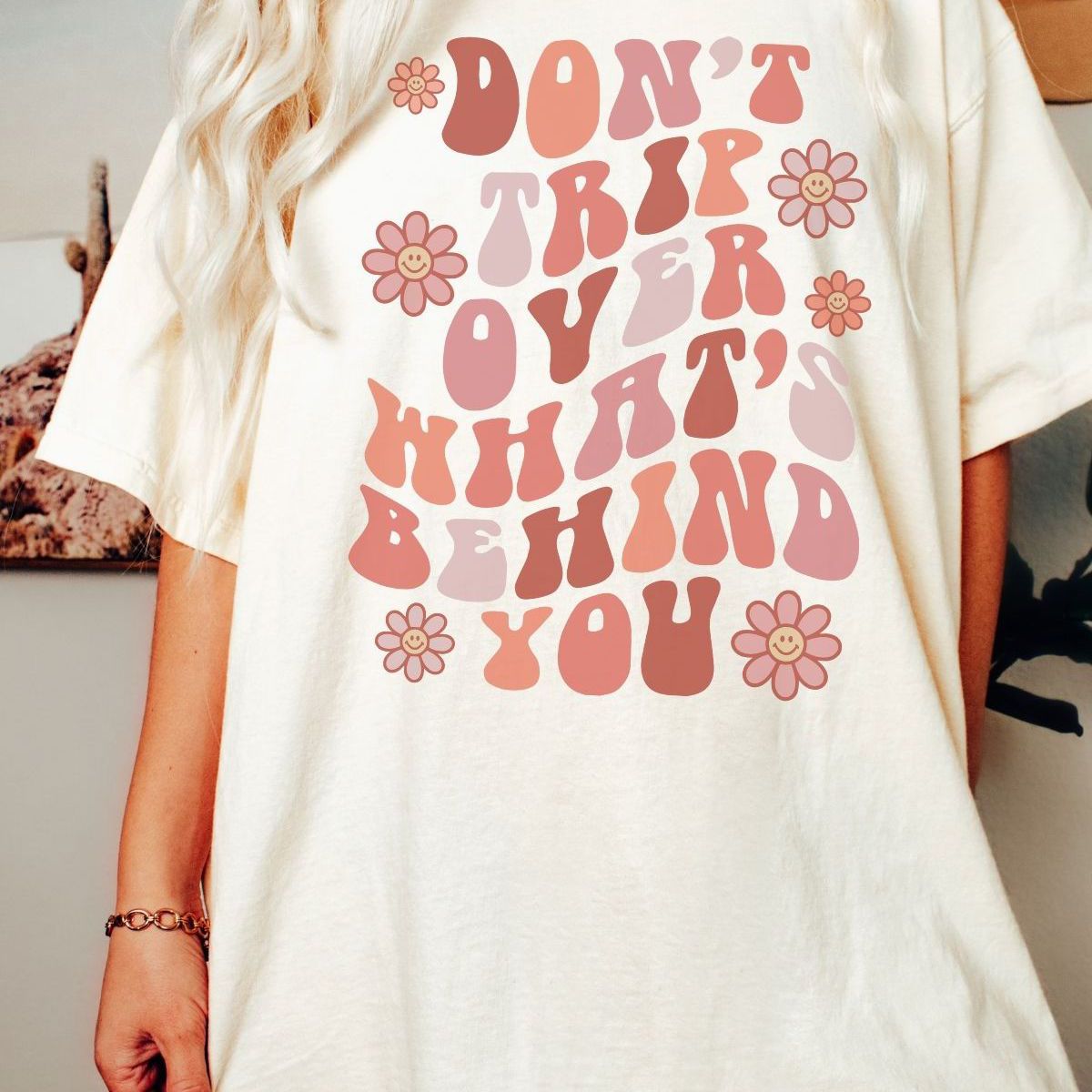 Dont Trip Womens T-Shirt Casual
