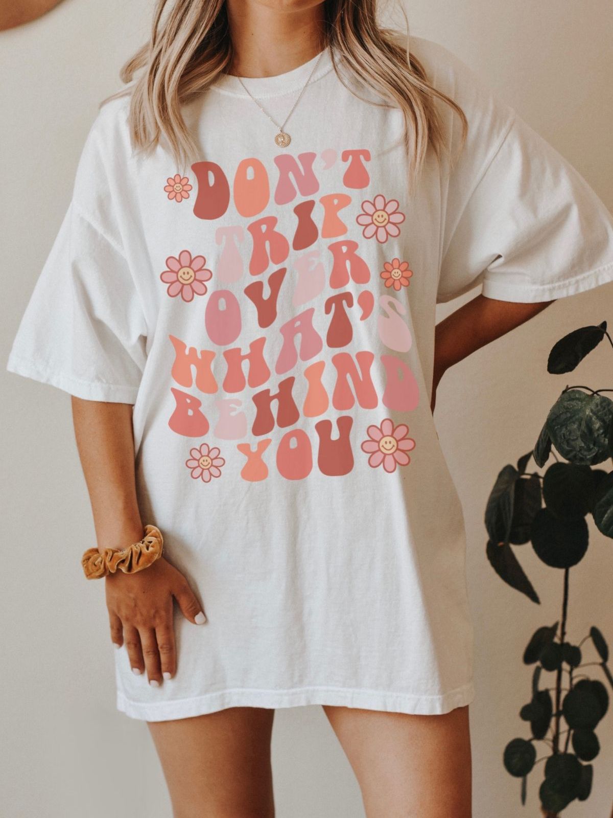 Dont Trip Womens T-Shirt Casual