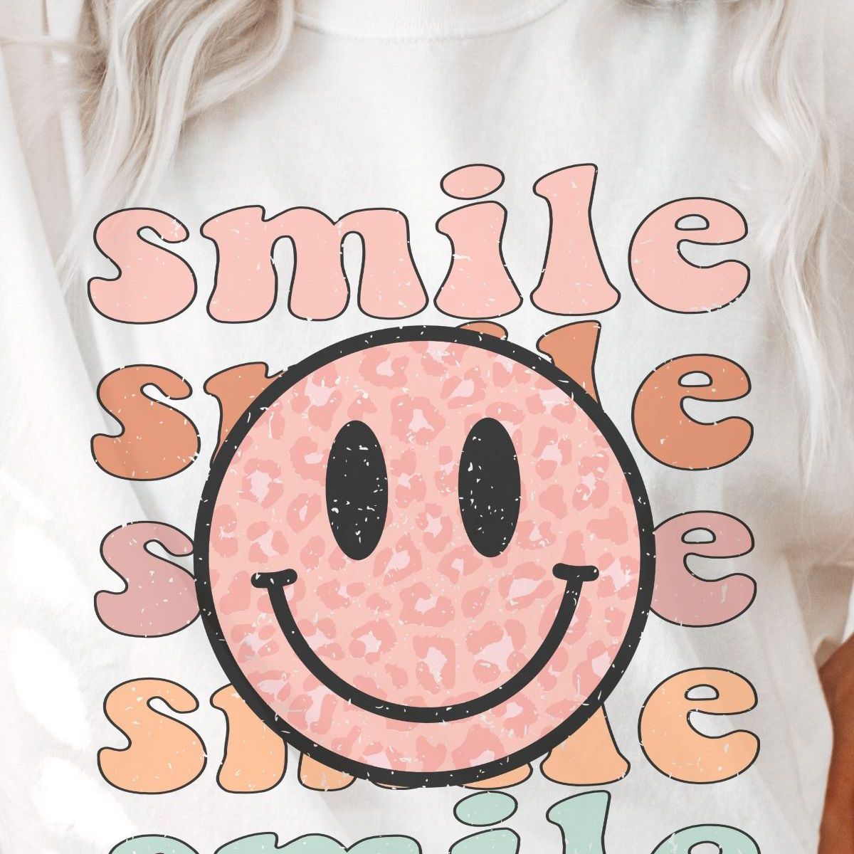 Smiley Face Graphic Tee