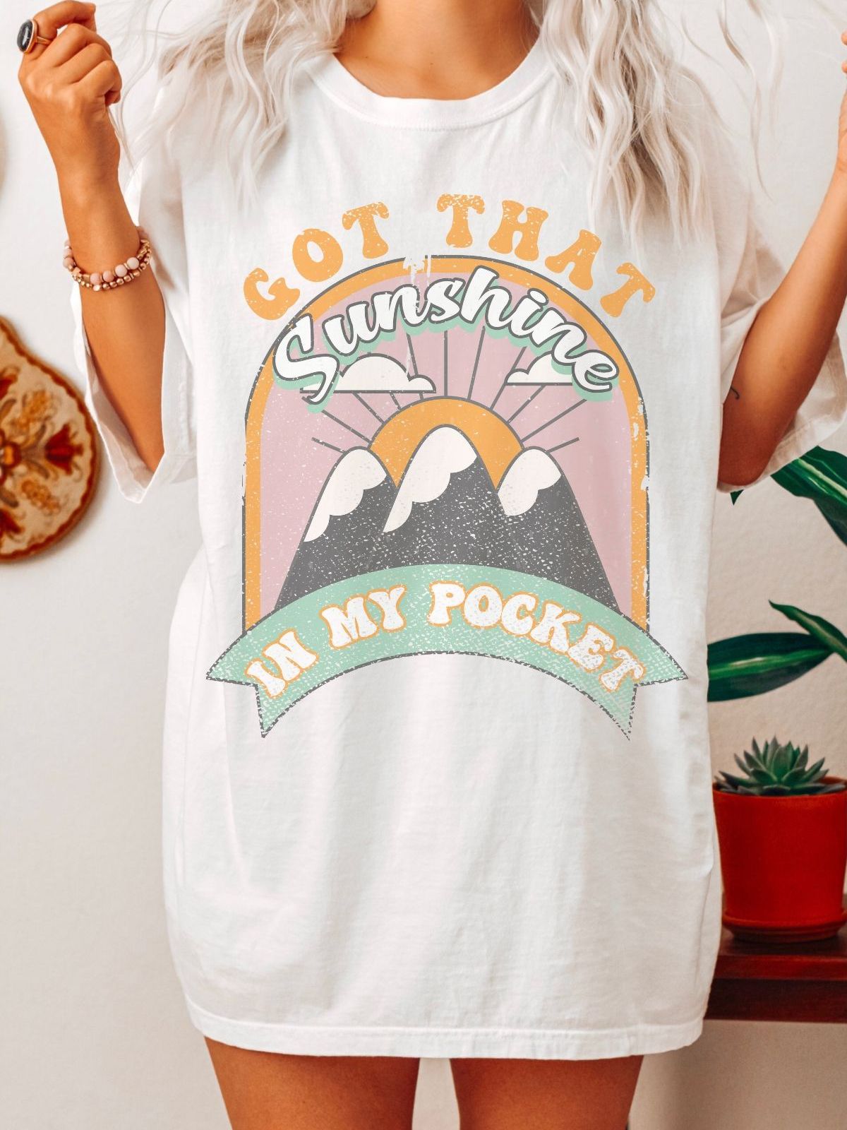 Sunshine Women's T-Shirt Summer Casual