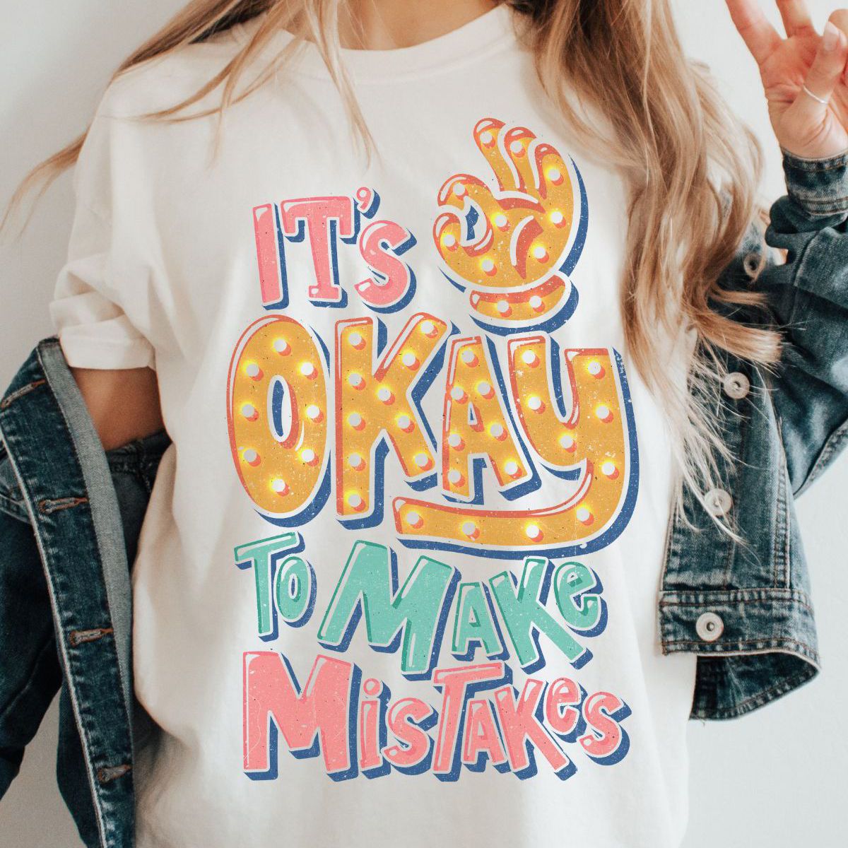 It's Okay Unisex T-Shirt Casual