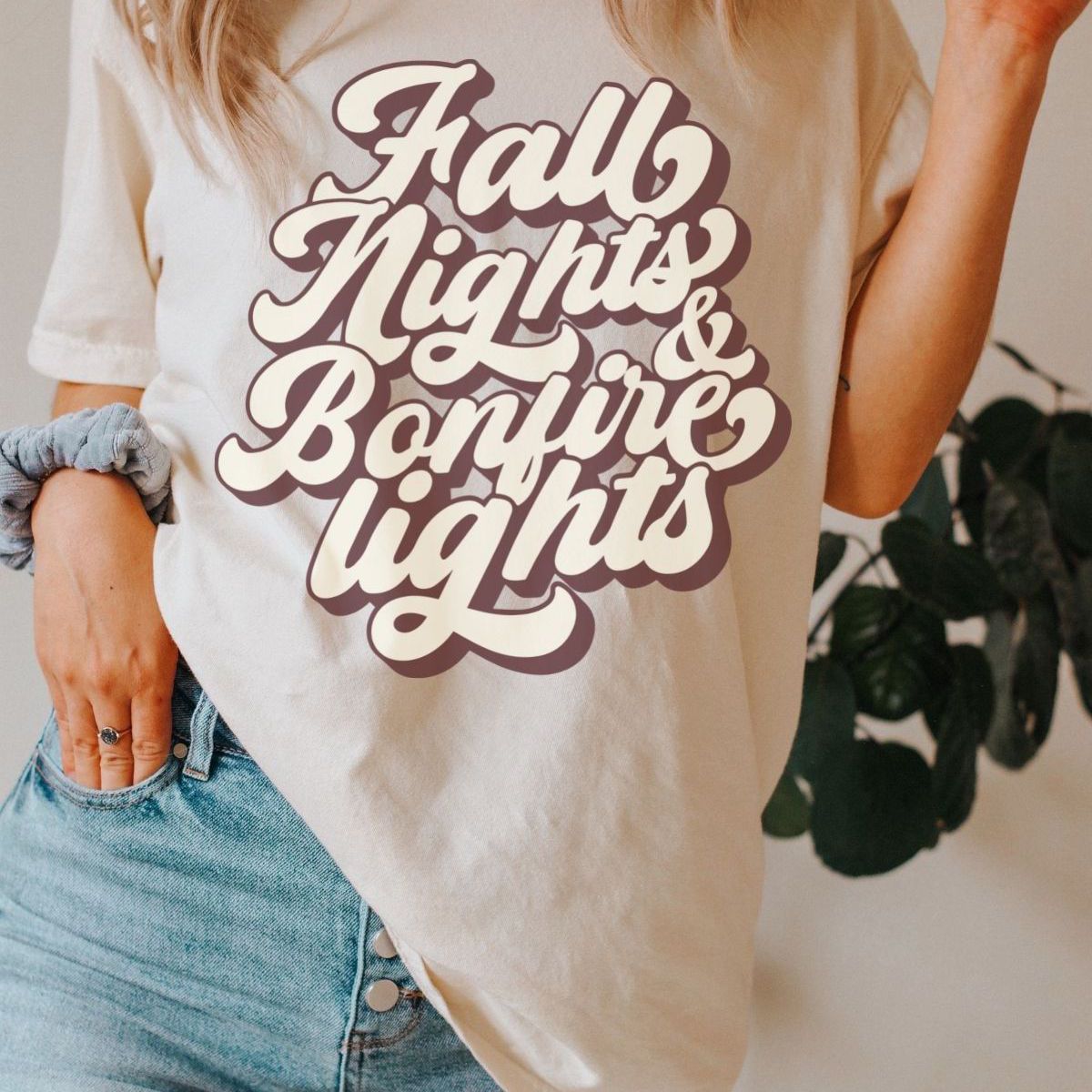 Fall Nights Unisex T-Shirt Autumn