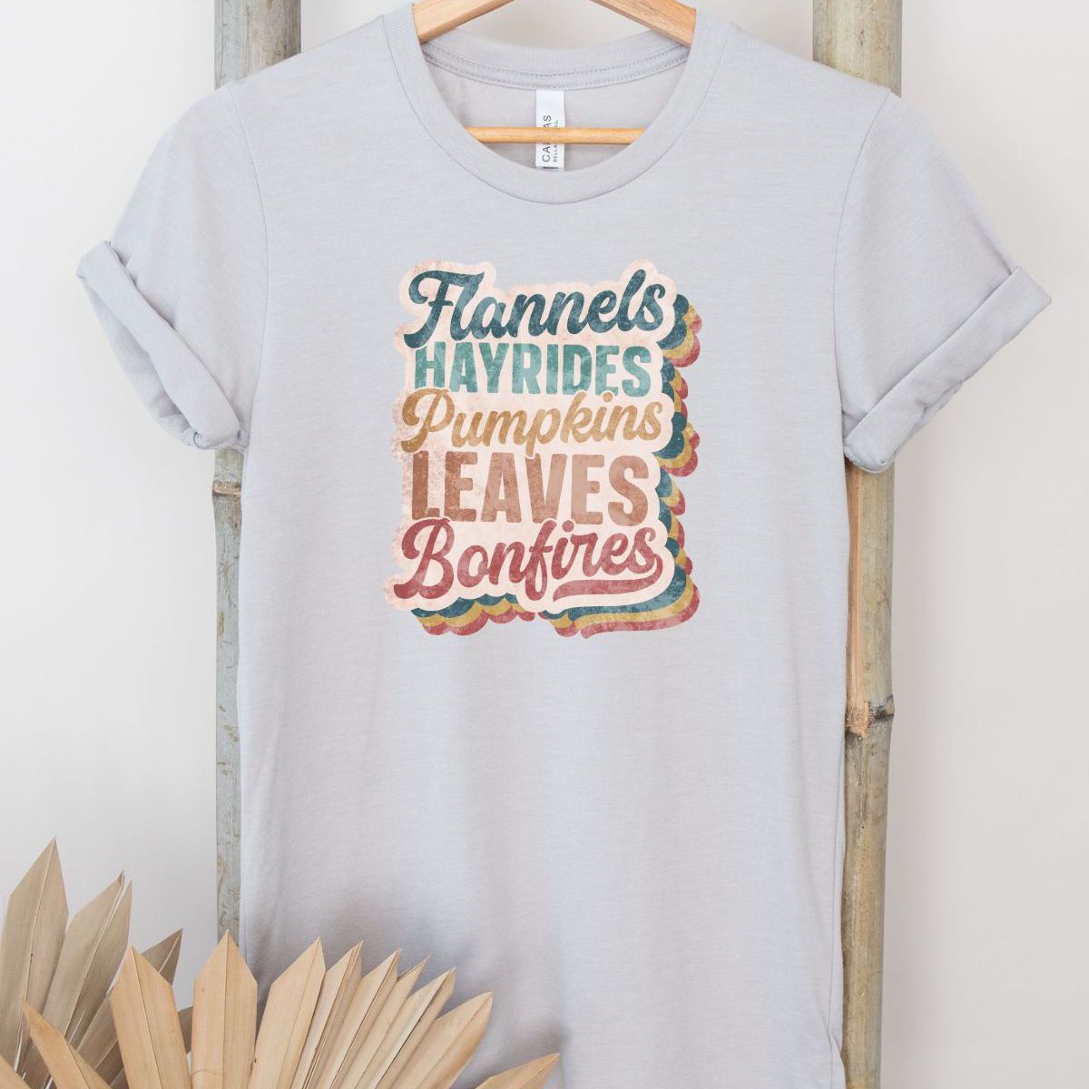 Fall Vibes Womens T-Shirt Autumn