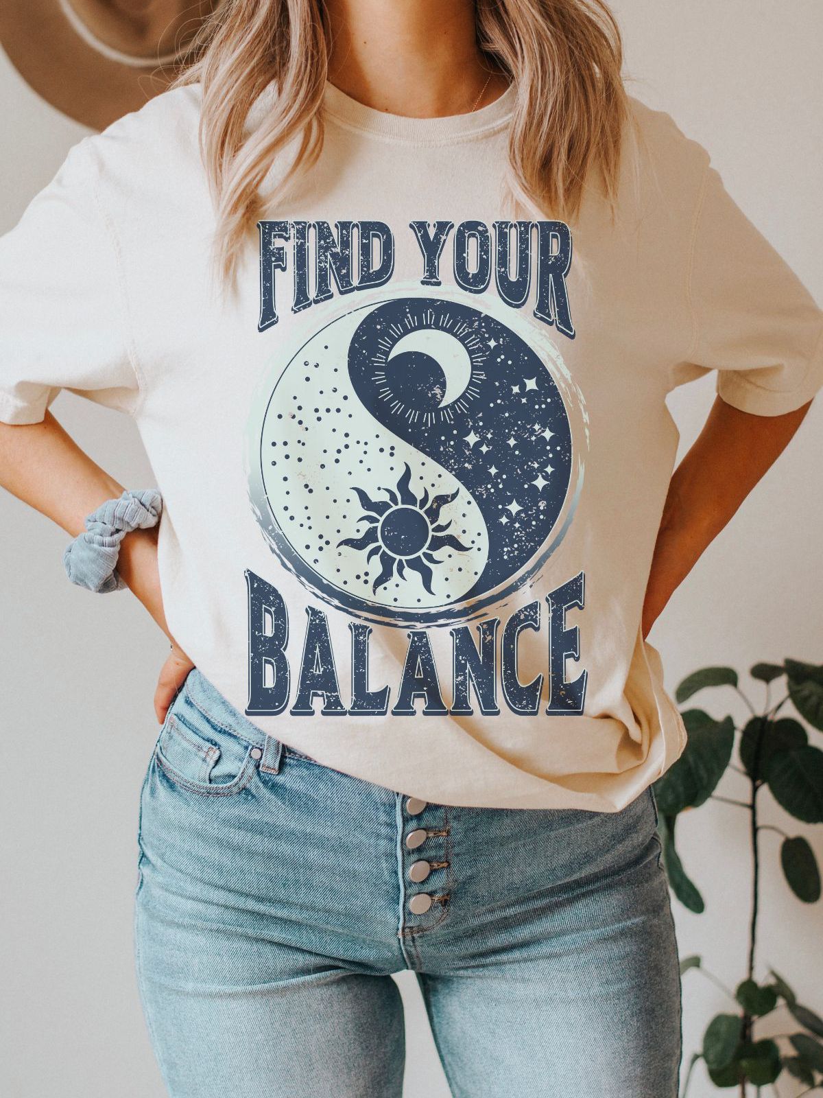 Find Your Balance Women's T-Shirt Casual