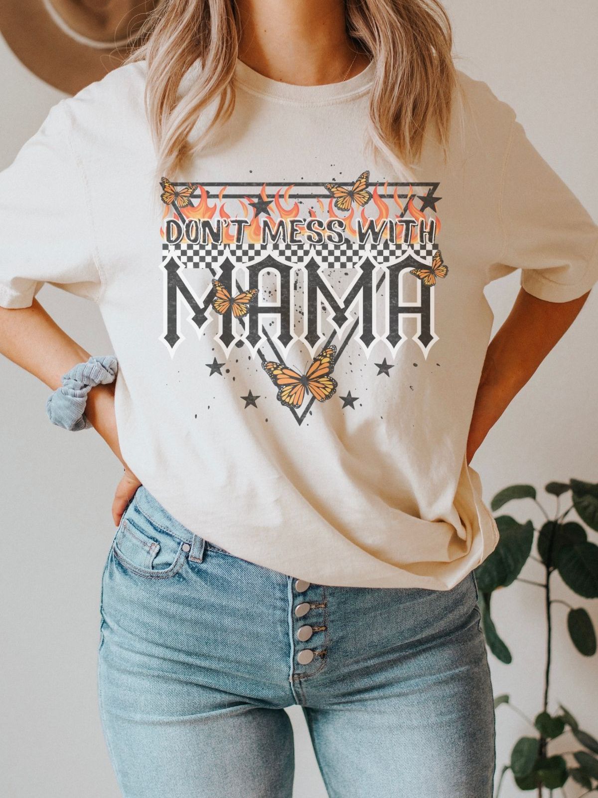 Dont Mess With Mama Womens T-Shirt Casual