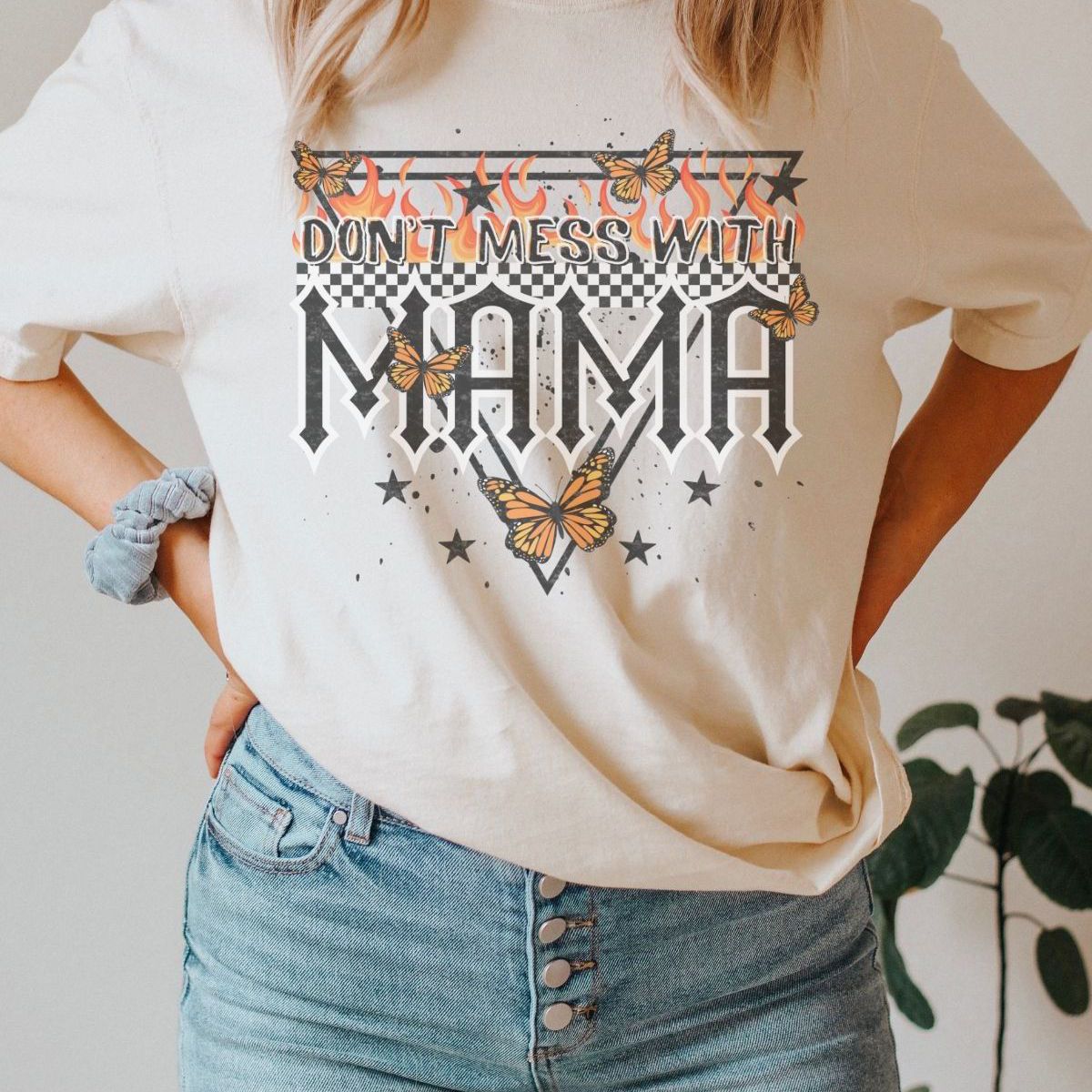Dont Mess With Mama Womens T-Shirt Casual