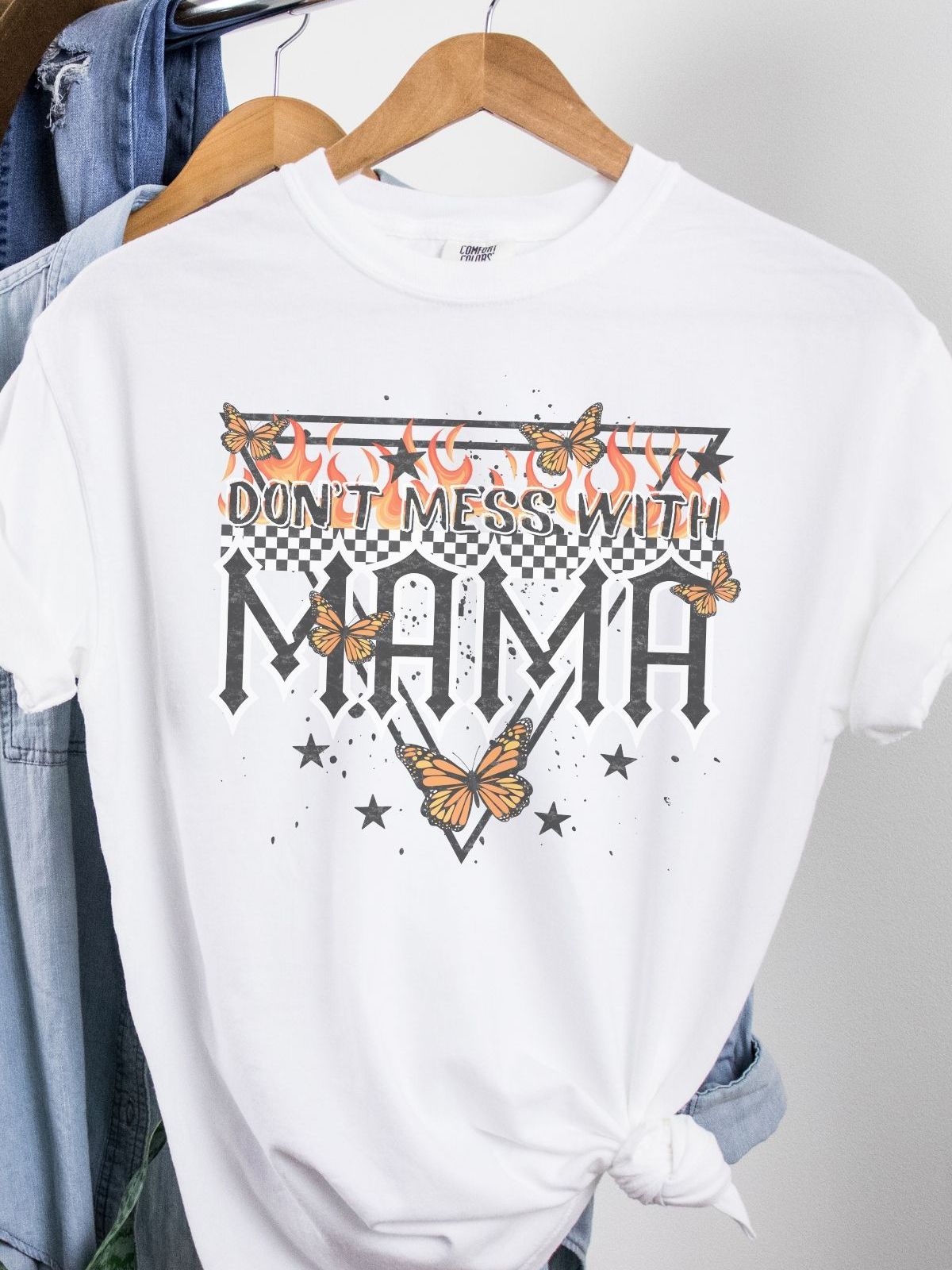 Dont Mess With Mama Womens T-Shirt Casual