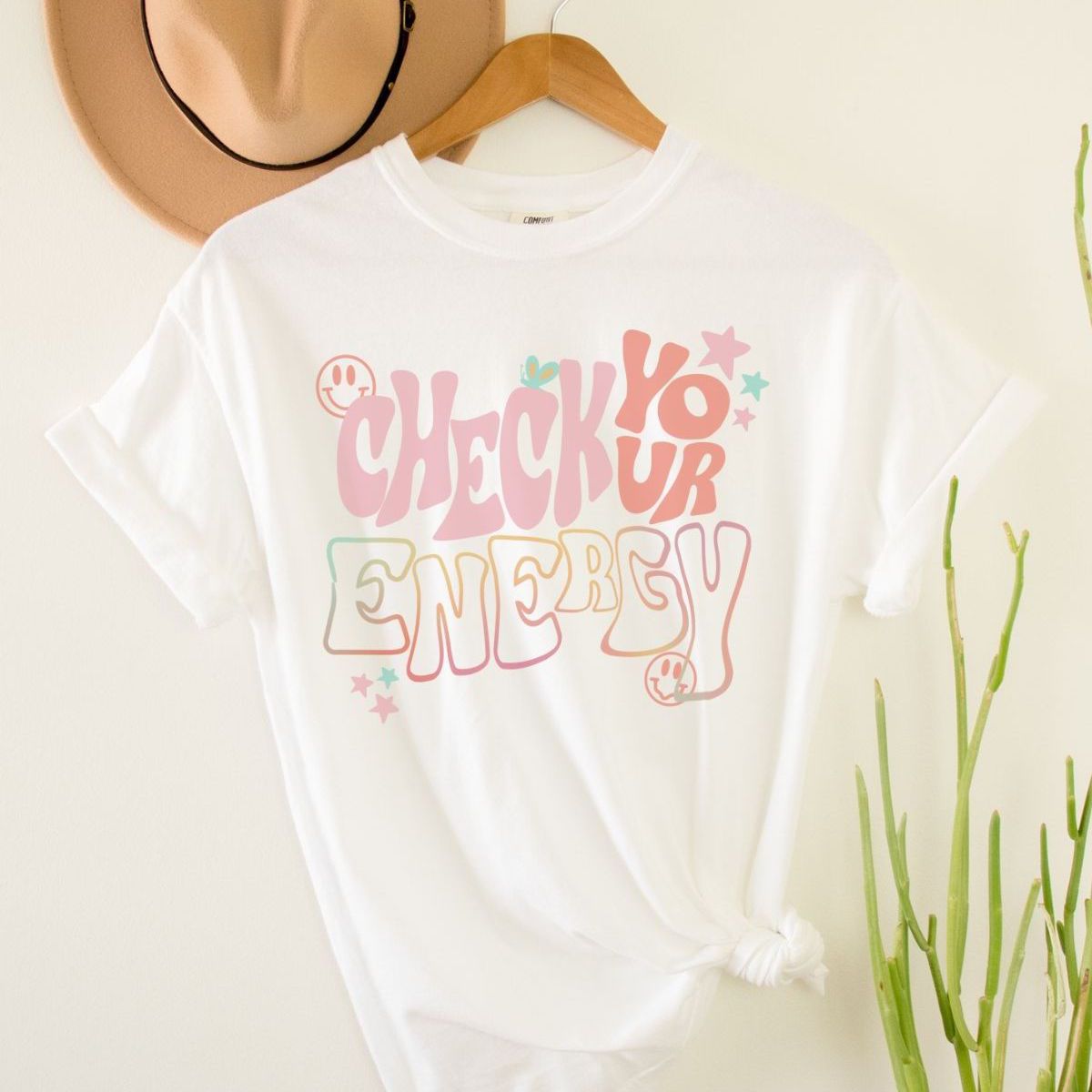 Check Your Energy Women's T-Shirt Summer