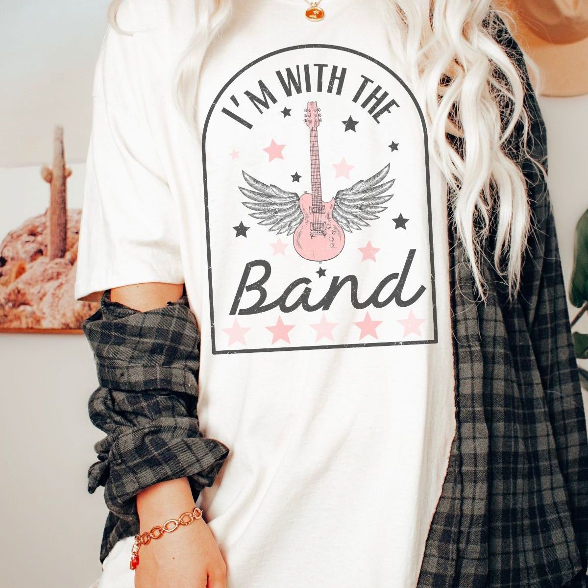 I'm with the Band Women's T-Shirt Music