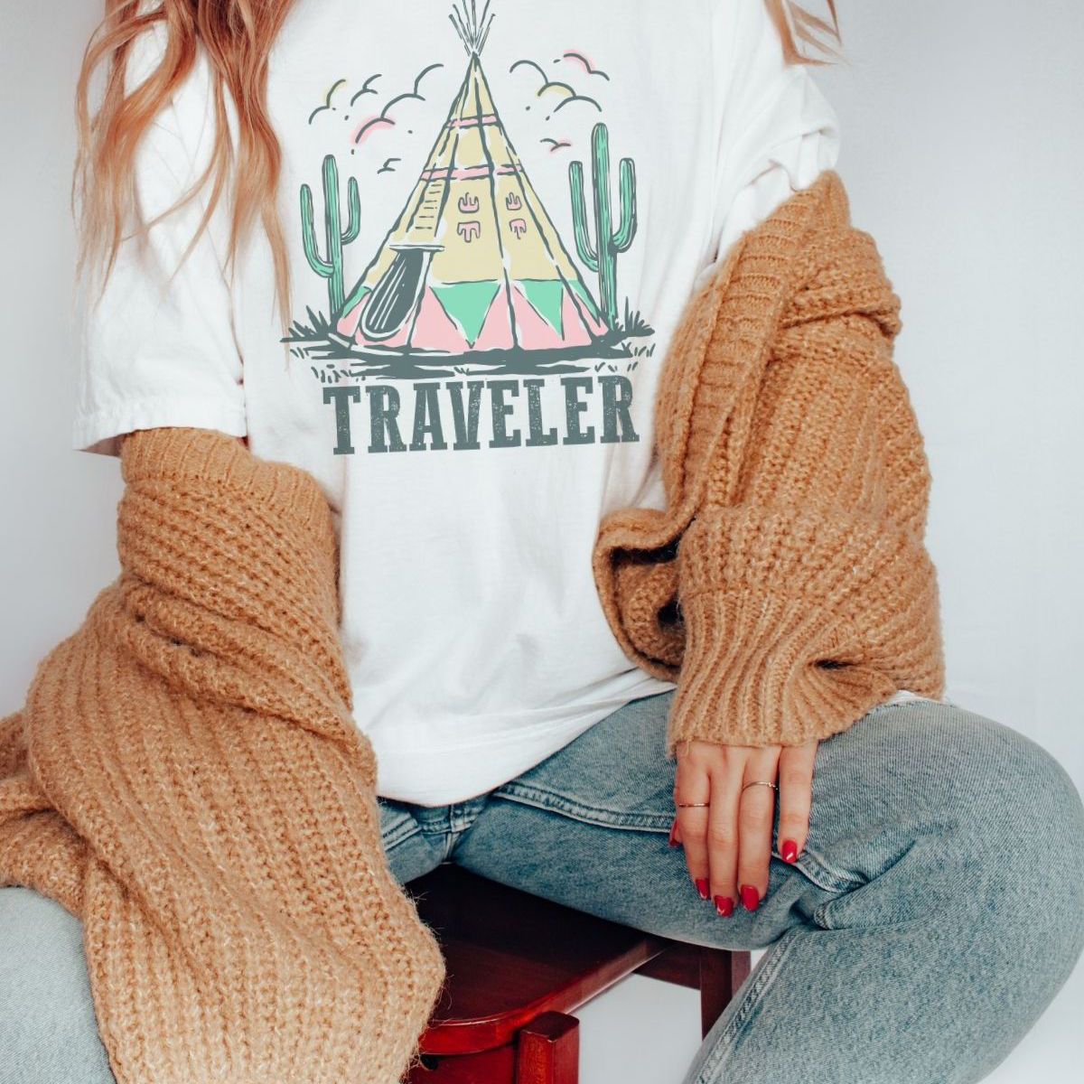 Traveler Unisex Tee Casual Outdoor