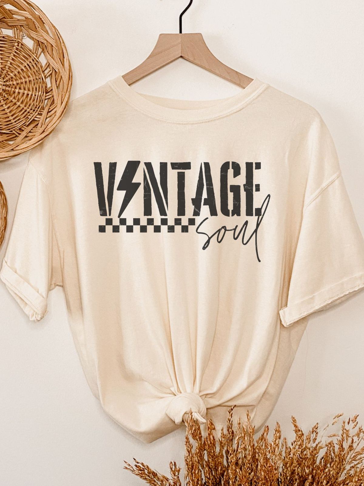 Vintage Soul Women T-Shirt Casual