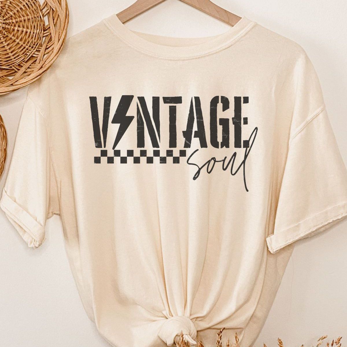 Vintage Soul Women T-Shirt Casual