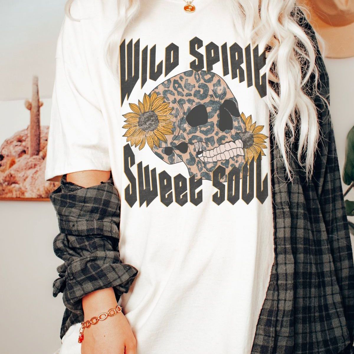 Wild Spirit Sweet Soul Womens T-Shirt