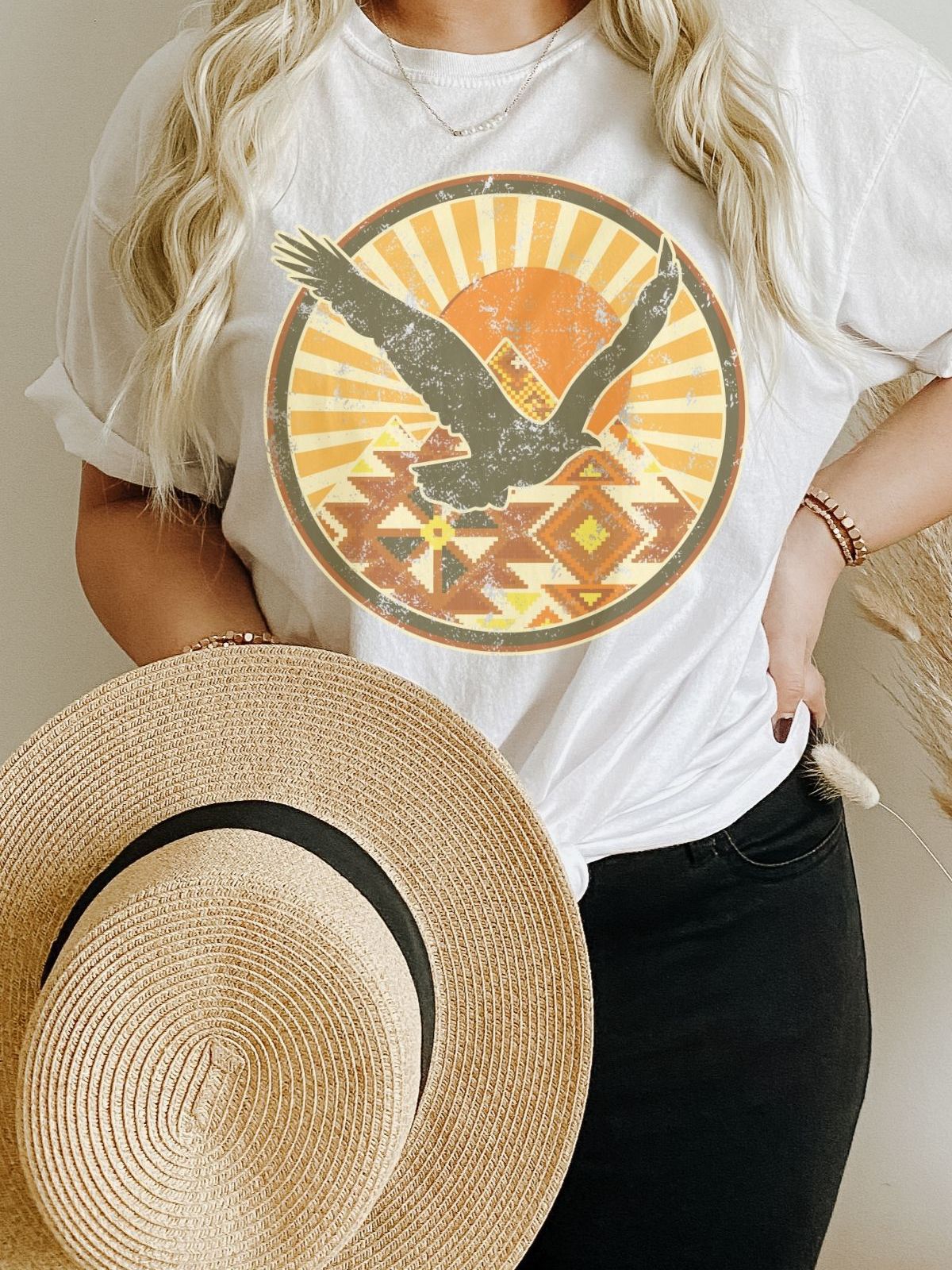 Eagle Women T-Shirt Casual