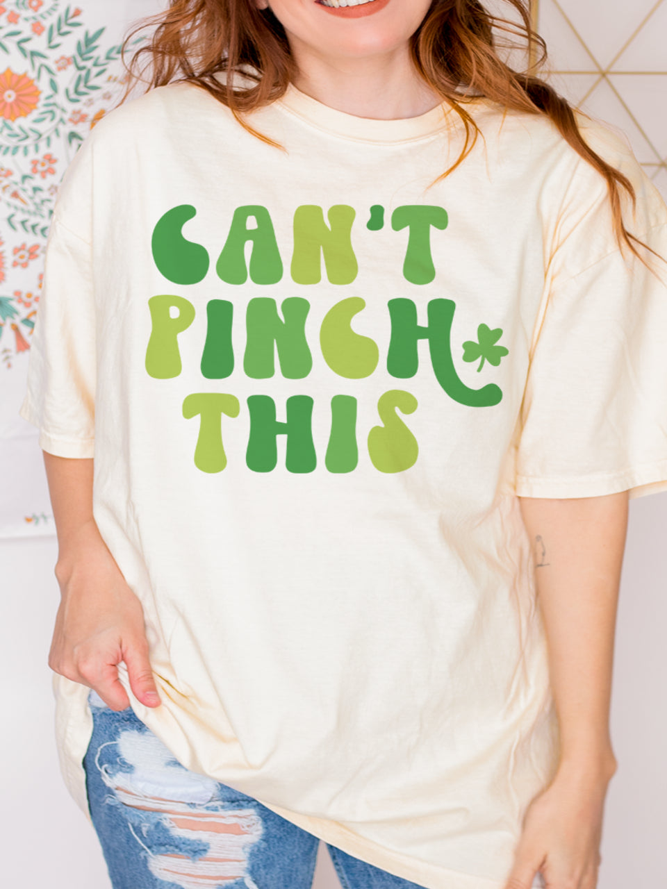 Cant Pinch This Womens Tee St Patricks Day