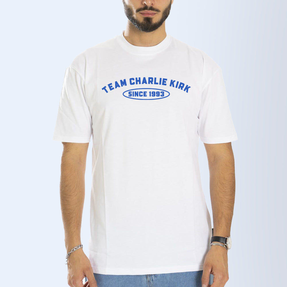 Team Charlie Kirk Men's T-Shirt Casual