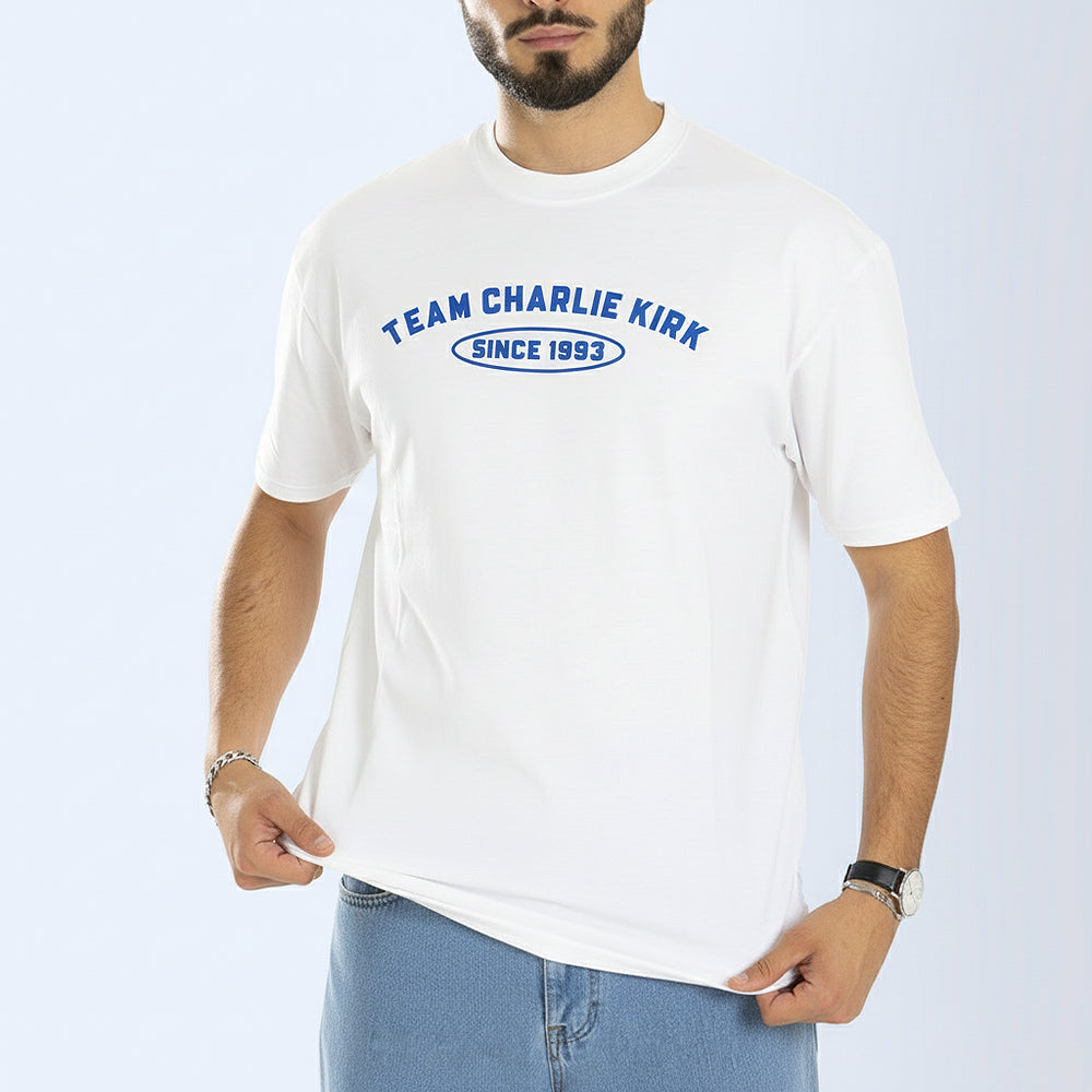 Team Charlie Kirk Men's T-Shirt Casual