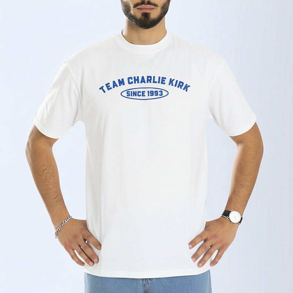 Team Charlie Kirk Men's T-Shirt Casual