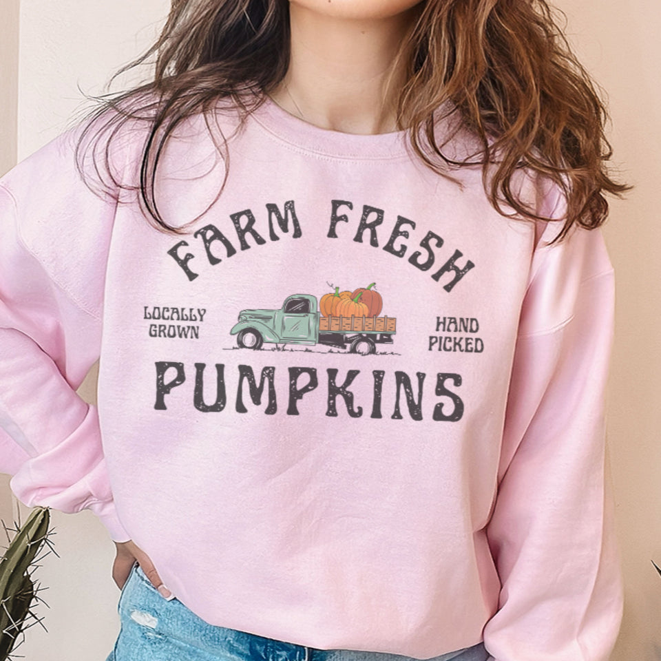 Farm Fresh Pumpkins Sweatshirt