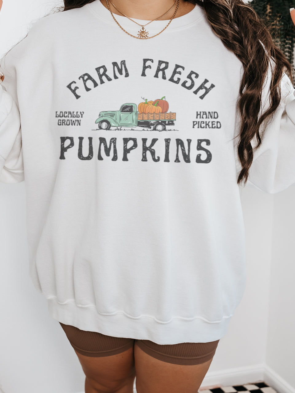 Farm Fresh Pumpkins Sweatshirt
